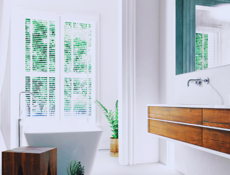 Modern Wood Shutters